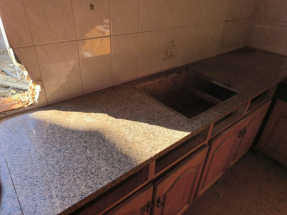 Pedra cozinha Granito rosa