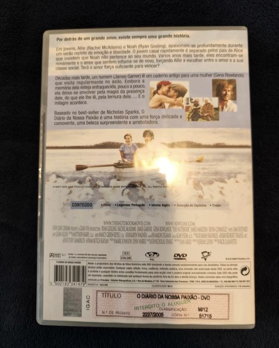 O diário da nossa paixão. Romance drama