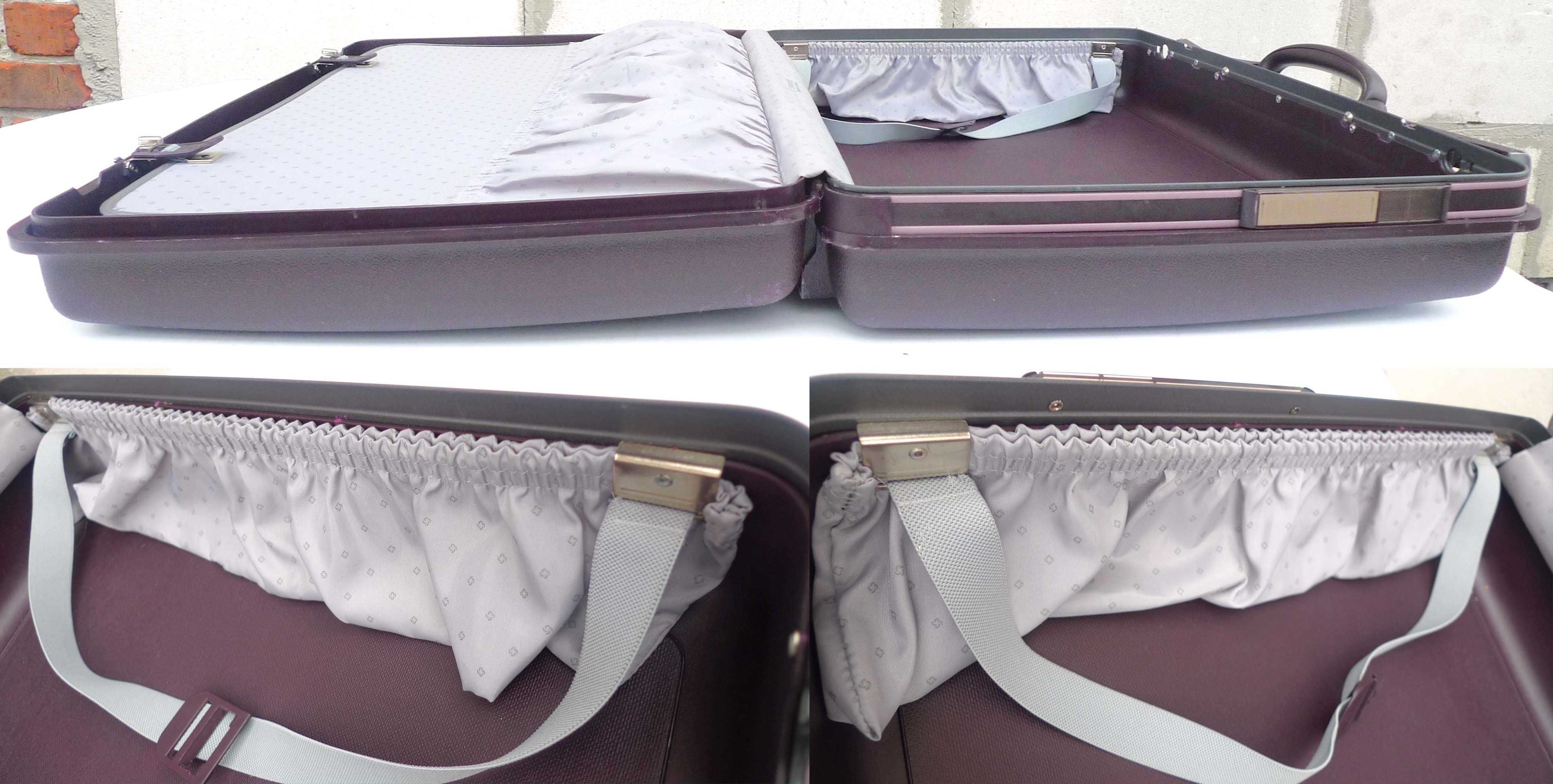 Walizka Samsonite 62,5x48x18cm organizer case etui z tworzywa