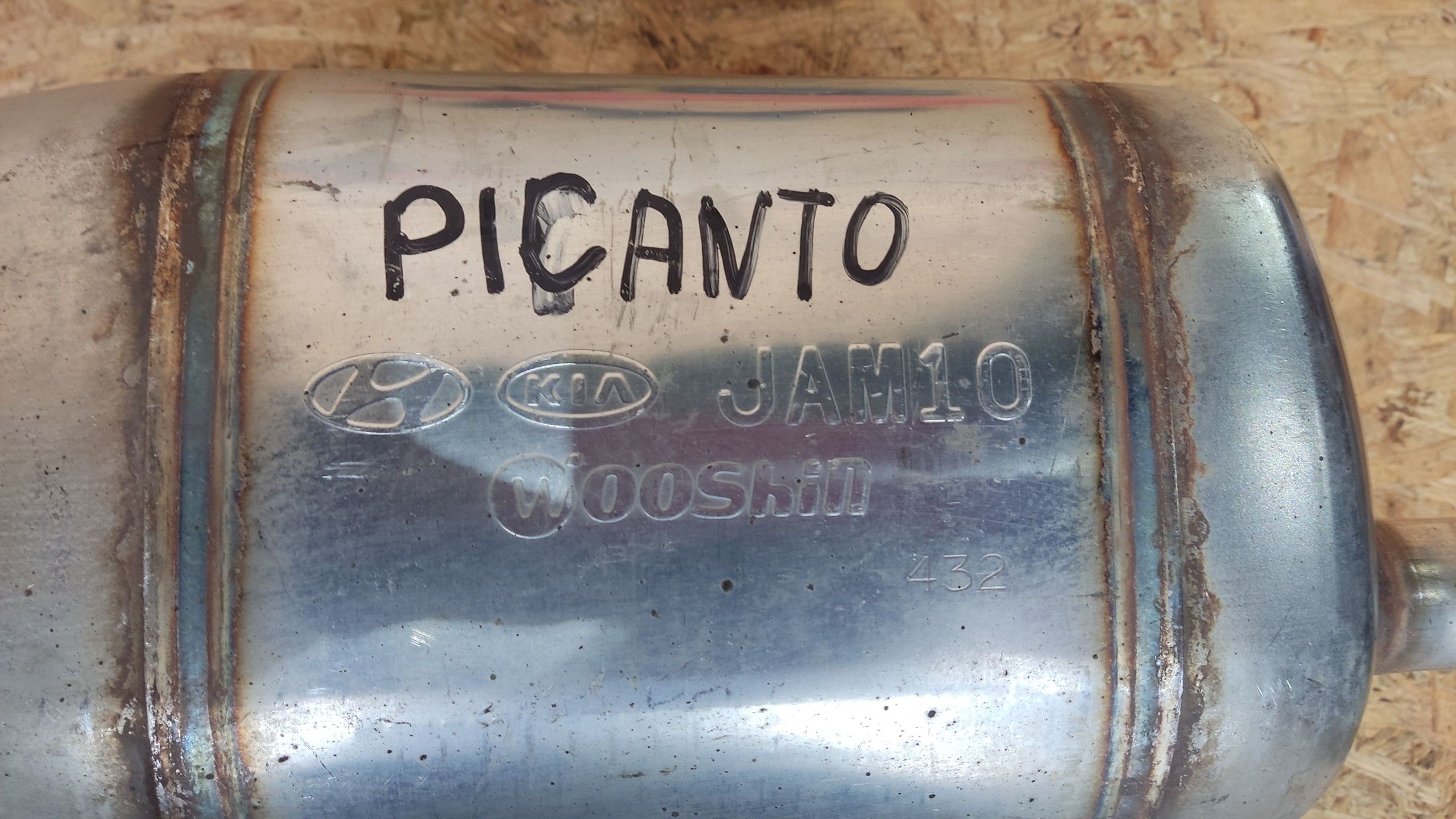 Kia Picanto III 2016- Выхлопная труба выхлоп глушитель 28710G6400