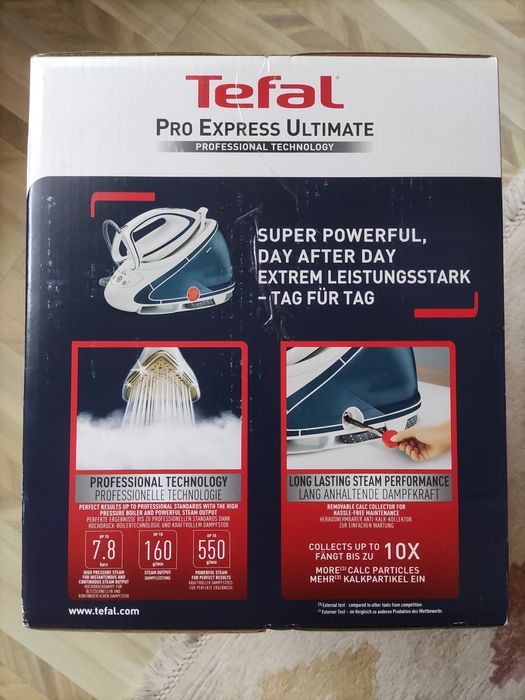 Tefal NOWE Żelazko generator pary Pro Express Ultimate Care GV9570 

N