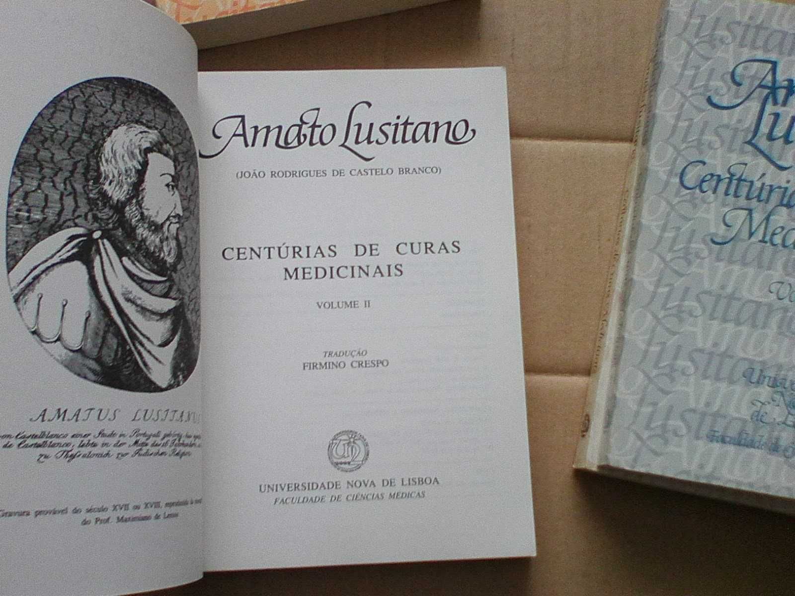Centúrias de Curas Medicinais - Amato Lusitano - 4 Vol.