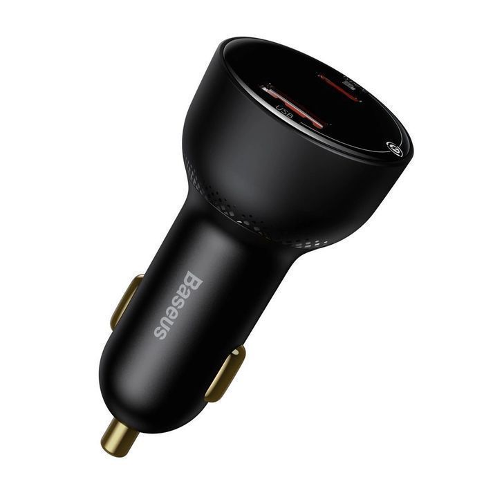 Baseus ładowarka samochodowa USB / USB C 100W PPS QC PD + kabel USB C