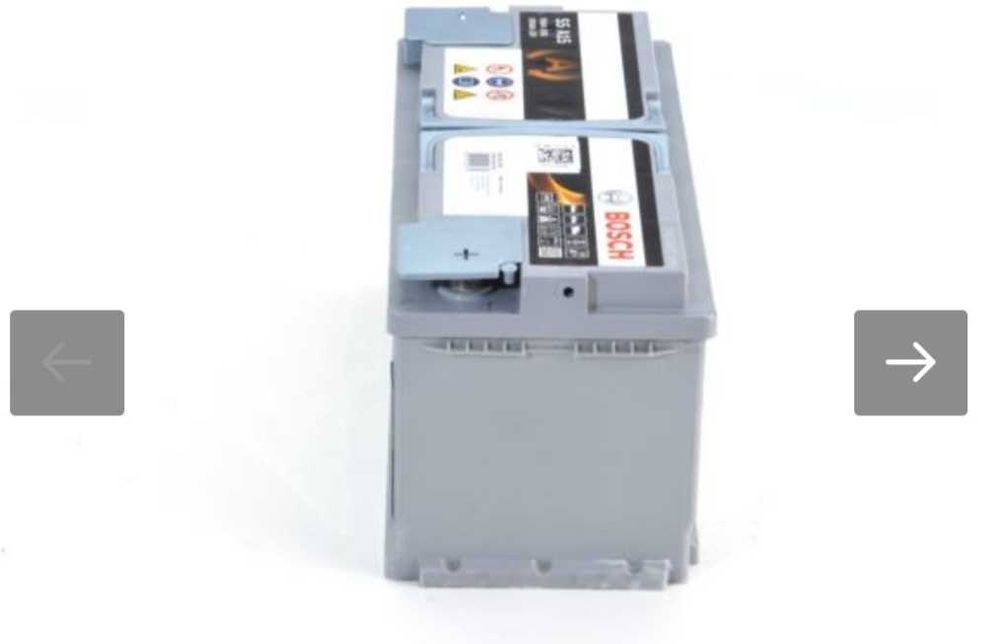 Акумулятор Bosch S5A15 AGM 105Ah EN950A геливий