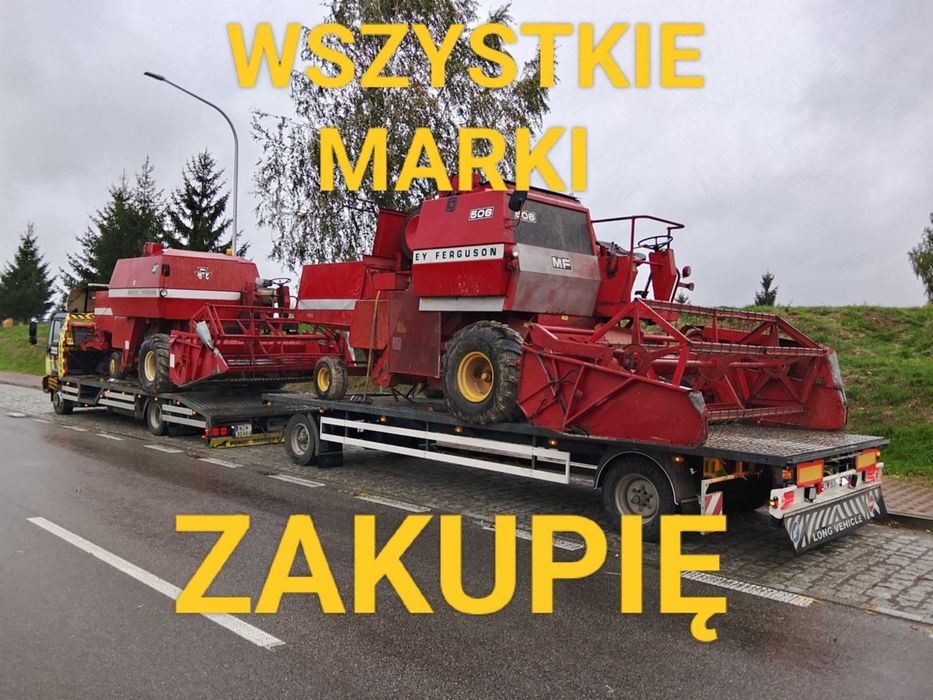 Kombajn Massey Ferguson Claas Mercator Consul Sampo Fahr