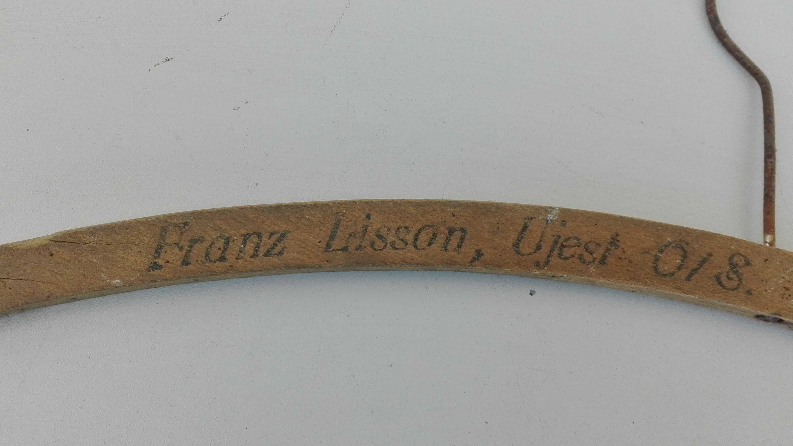 Stary wieszak na ubrania Franz Lisson