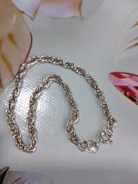 Срібний браслет, довжина 18,5