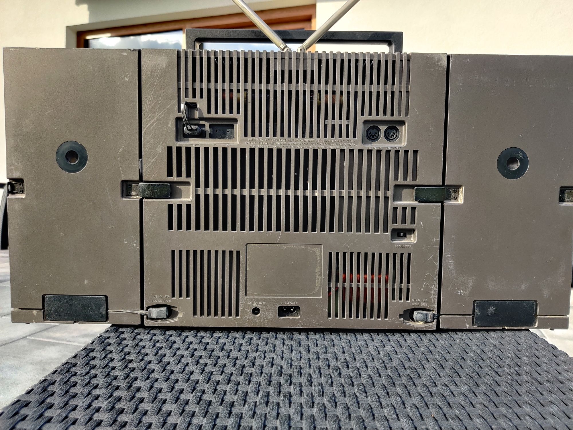 Telefunken studio 1 boombox radiomagn Zamianaetofon