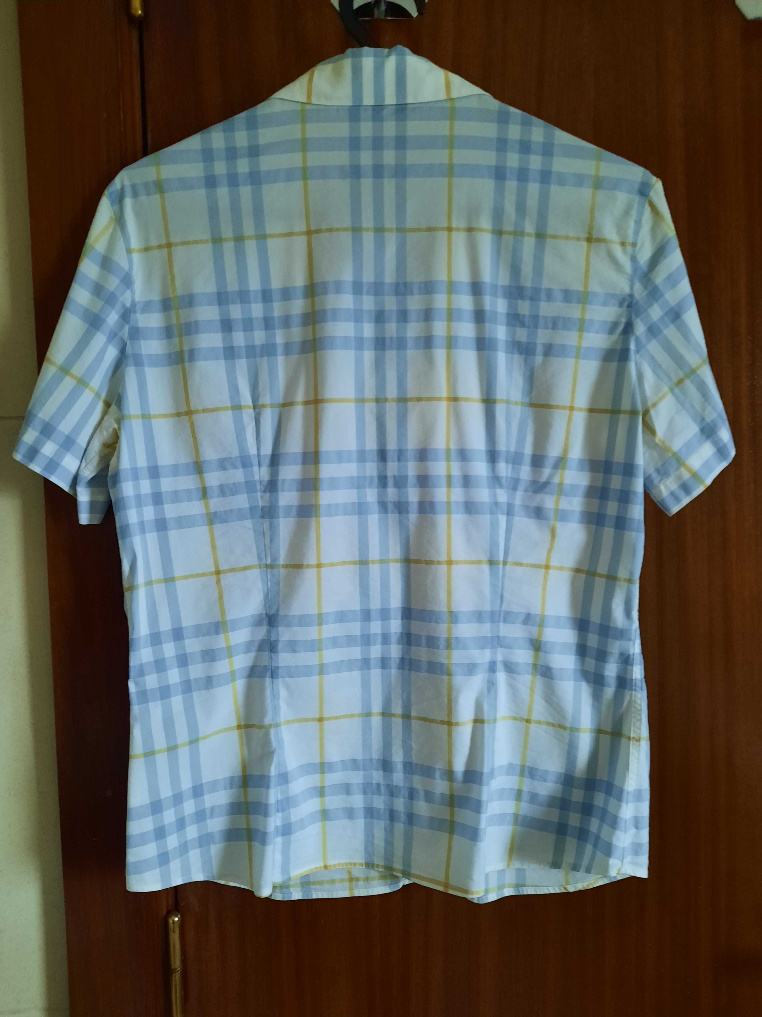 Camisa manga curta Burberry