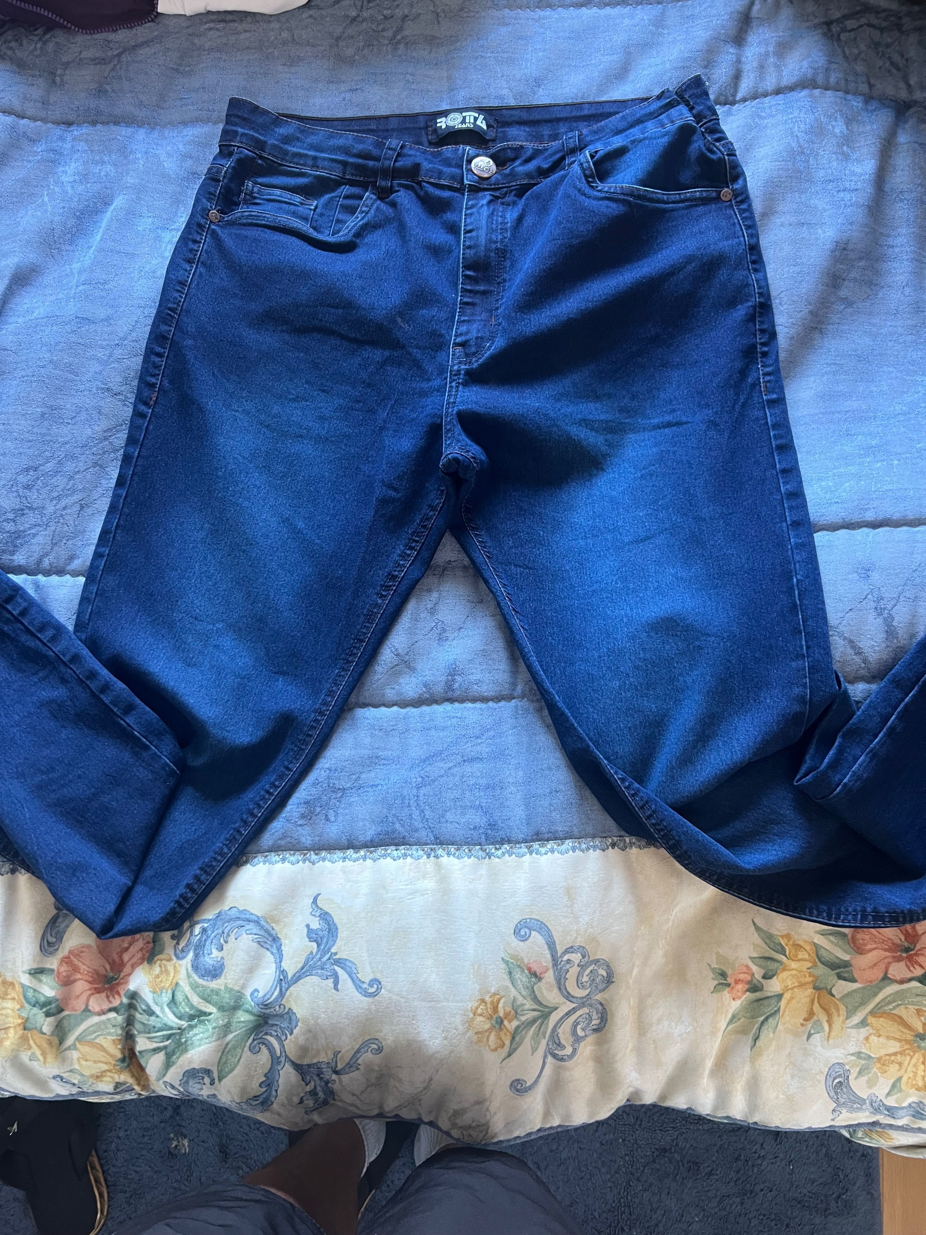 Calça de ganga baggy