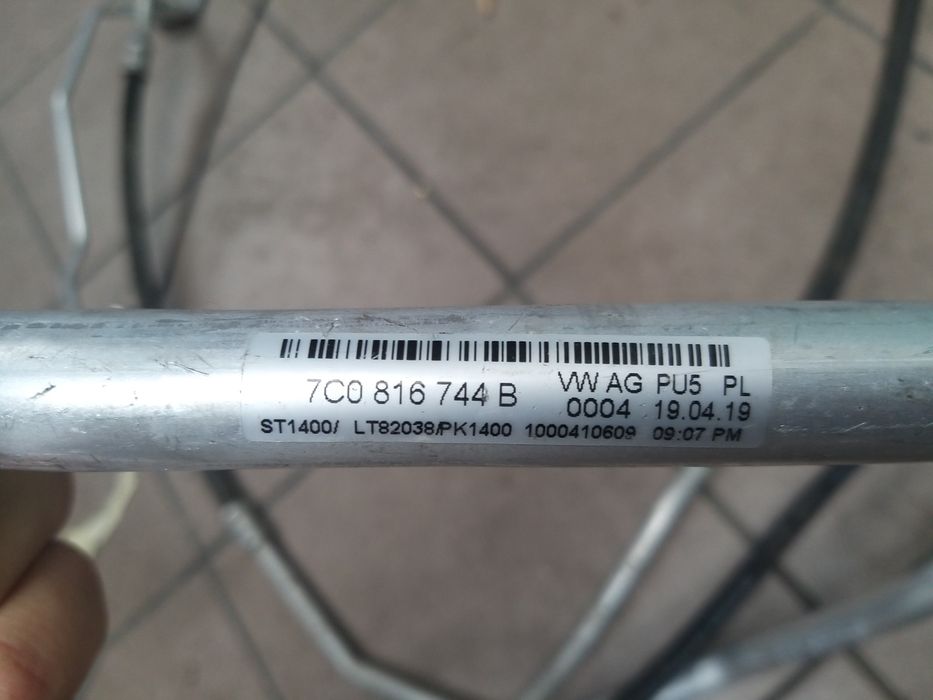 Rurki Klimy Klimatyzacji Man TGE, Crafter III