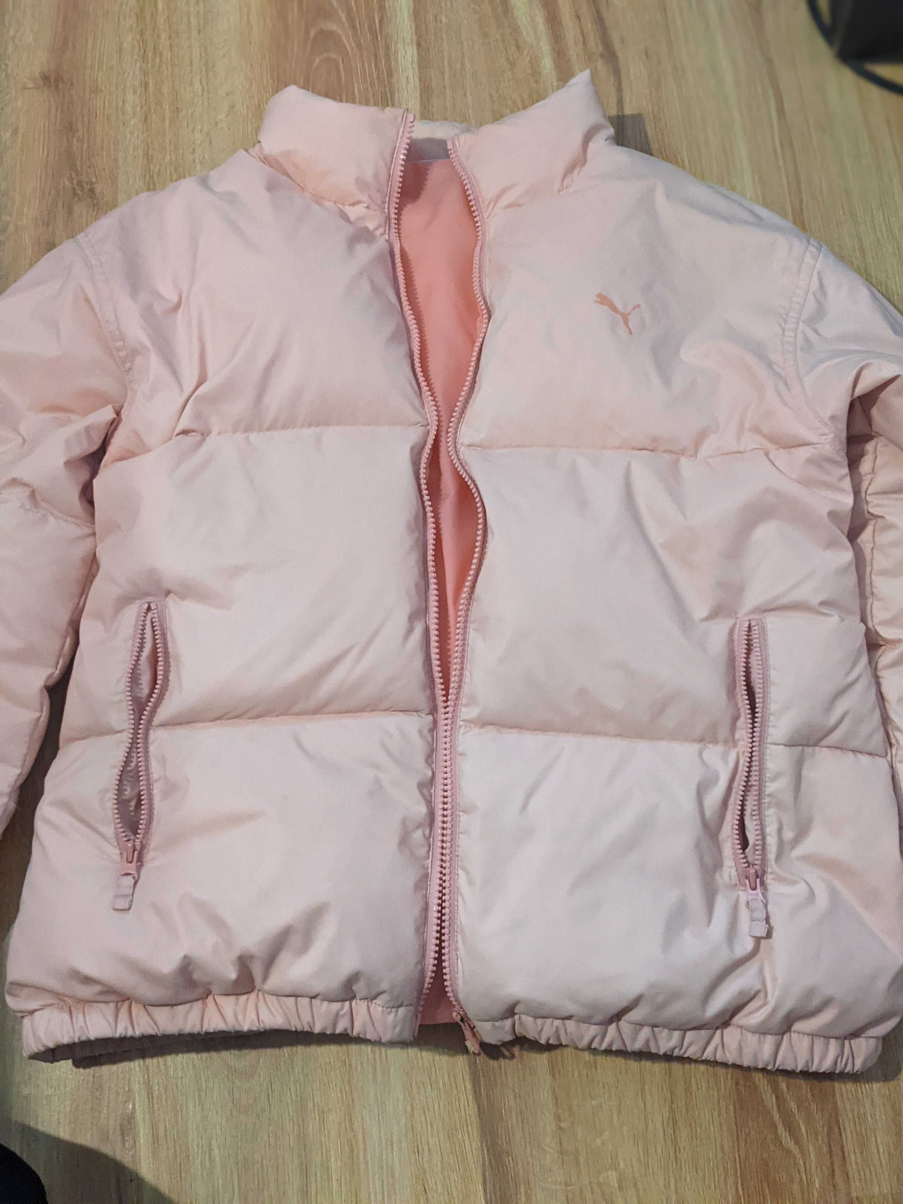 Яскравий пуховик Puma