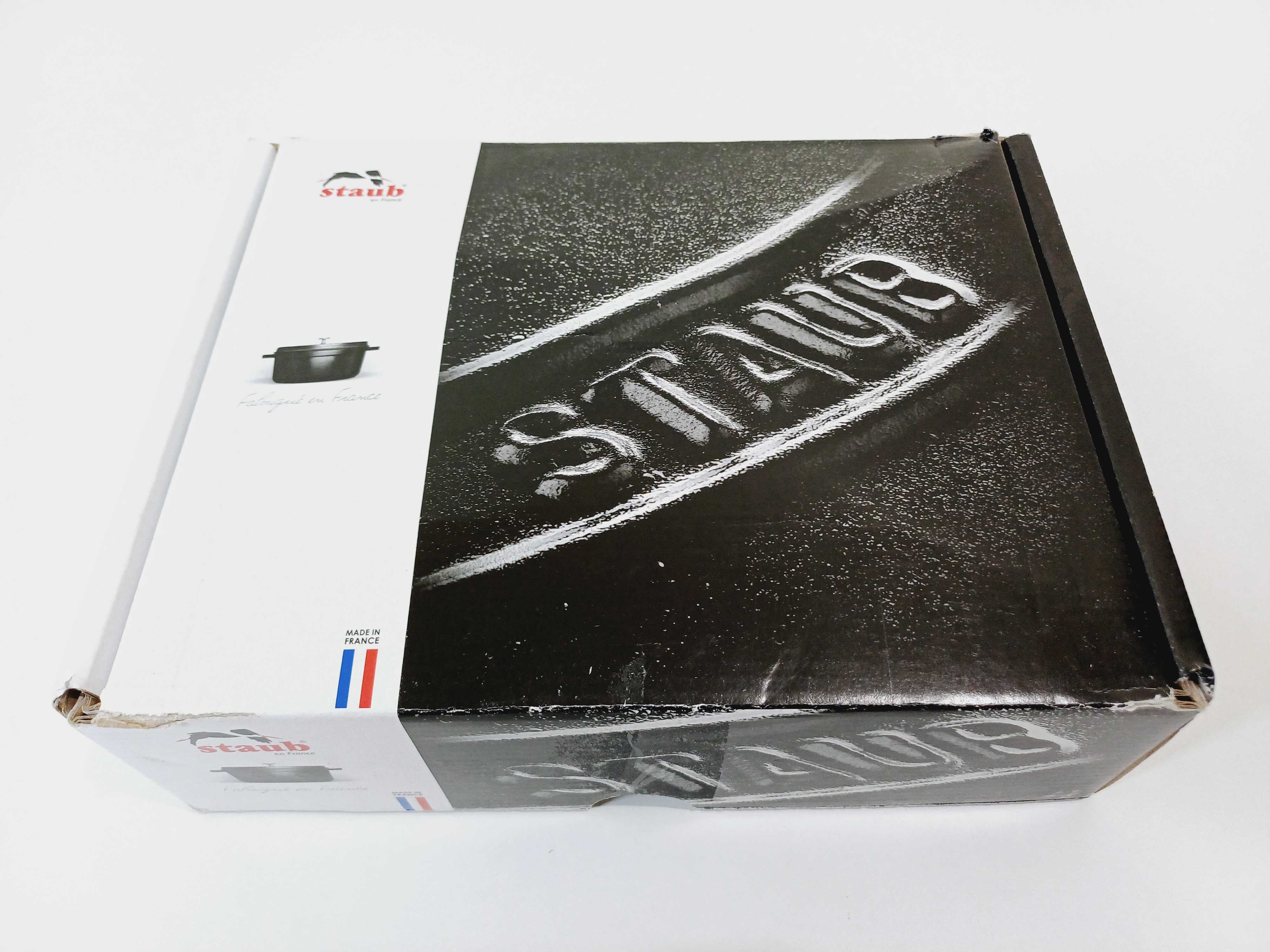 Garnek tradycyjny Staub Cocotte 1 l żeliwny szary