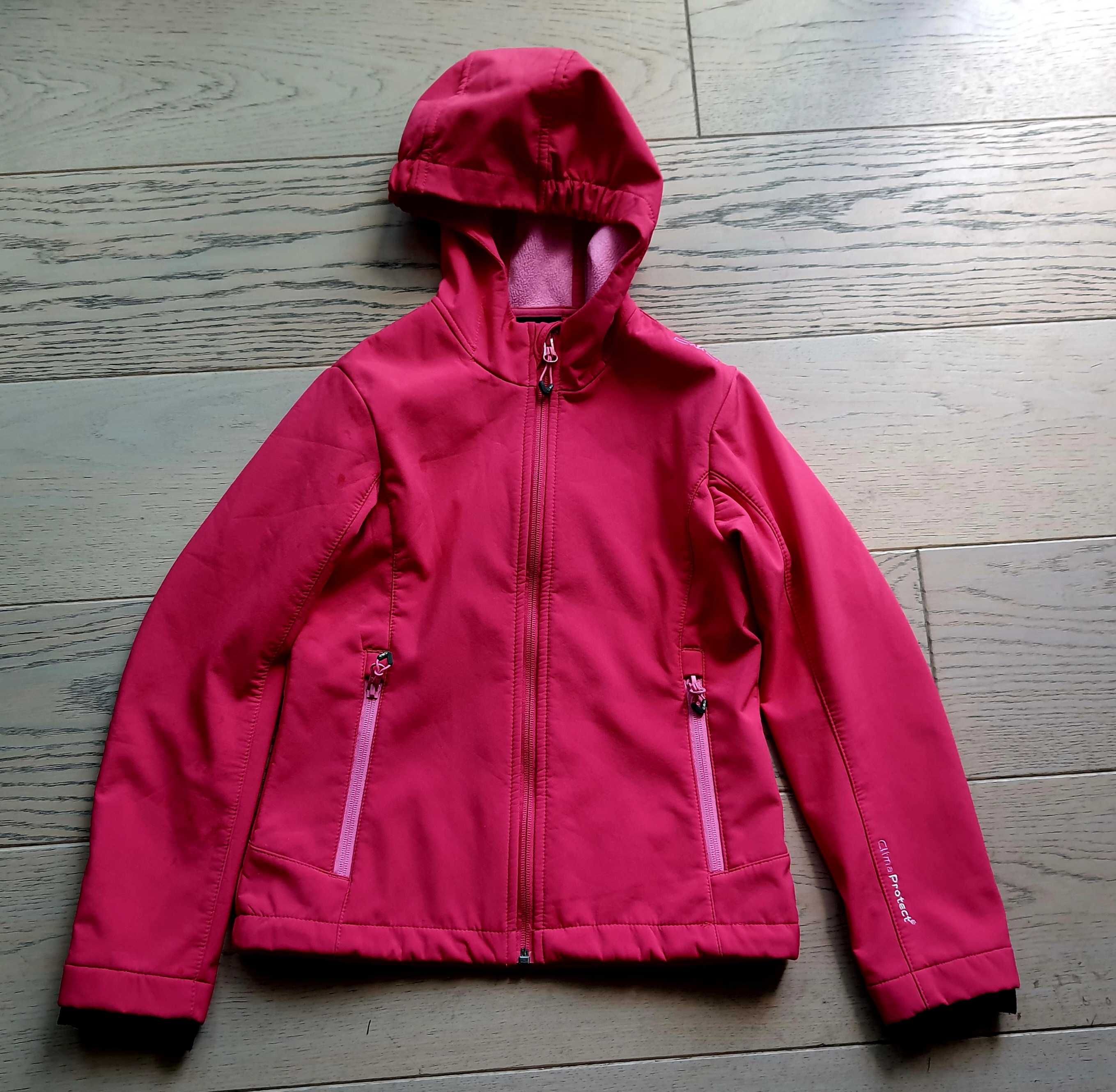 Softshell dla dziewczynki CMP 9 10 lat 140 clima protect