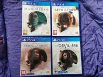 Man of Medan - Little Hope - House of Ashes - The Devil in Me - 4 GRY