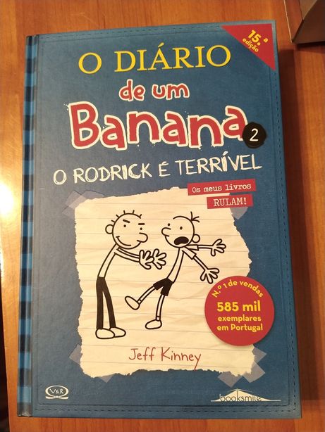 Livro O Diário de um Banana 2 - o Rodrigo é terrível