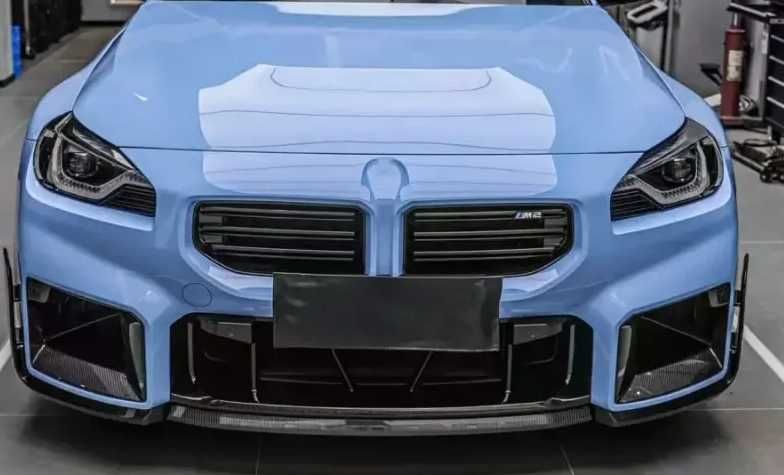 Wloty Powietrza Zderzaka Splitter Spoiler BMW M2 G87 CARBON