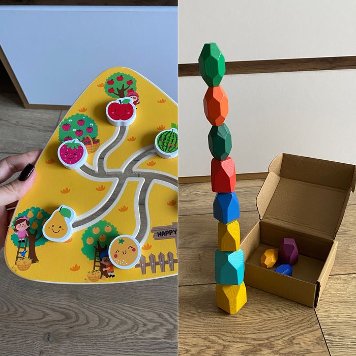 Лабіринт фрукти, балансир камінці, нові