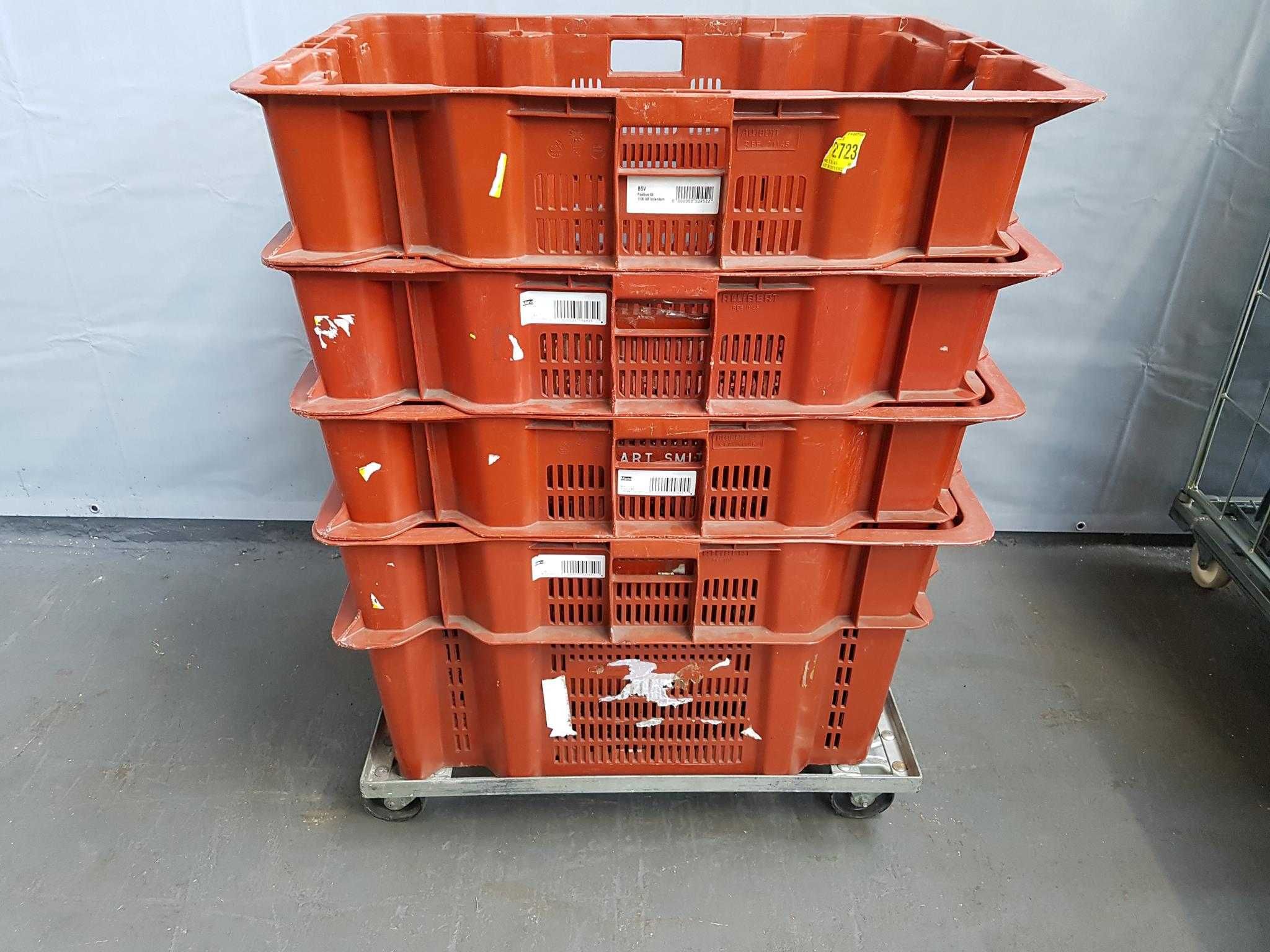 Pojemnik Skrzynka Kosz Magazynowy Transportowy 80x60x44cm DUŻY.
