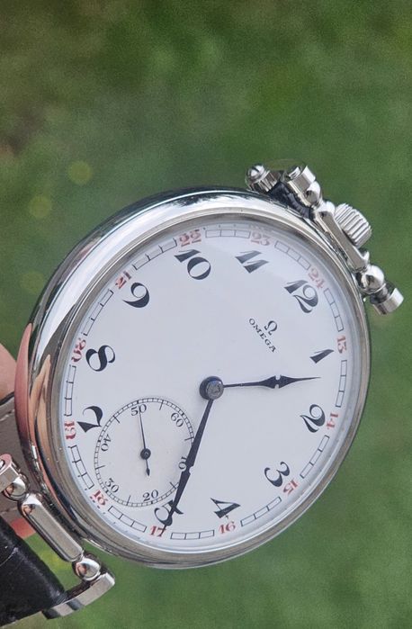 Zegarek Omega Pasówka w porcelanie