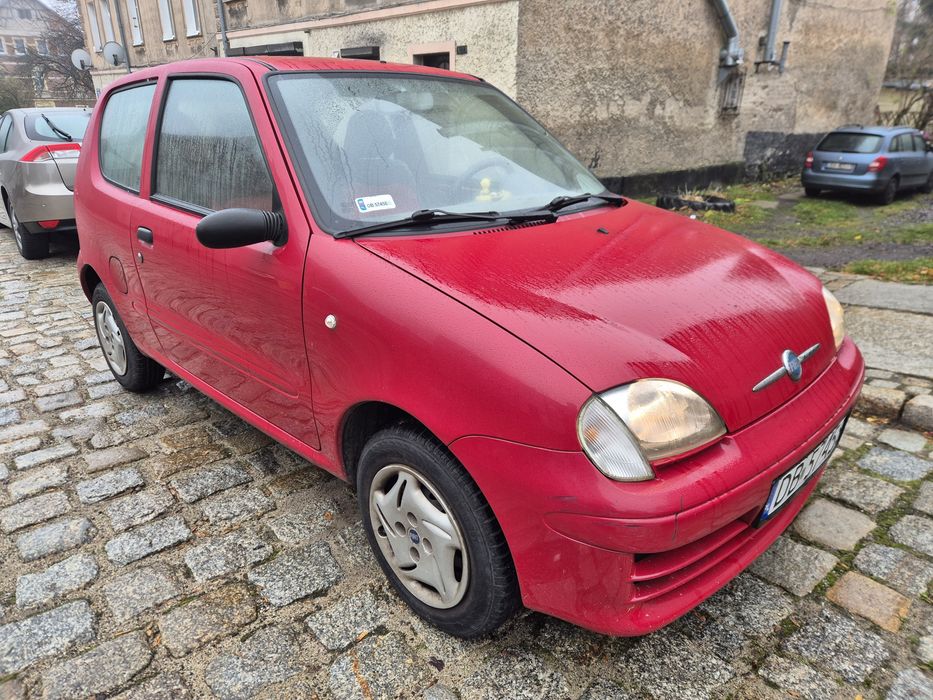 okazja przebieg 37tys km  1.1 b 54km seicento Fiat pierwsz