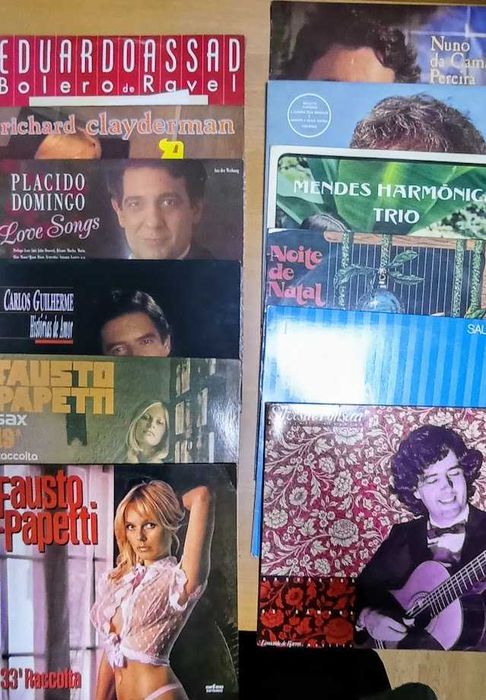 Discos vinil -LP's e singles