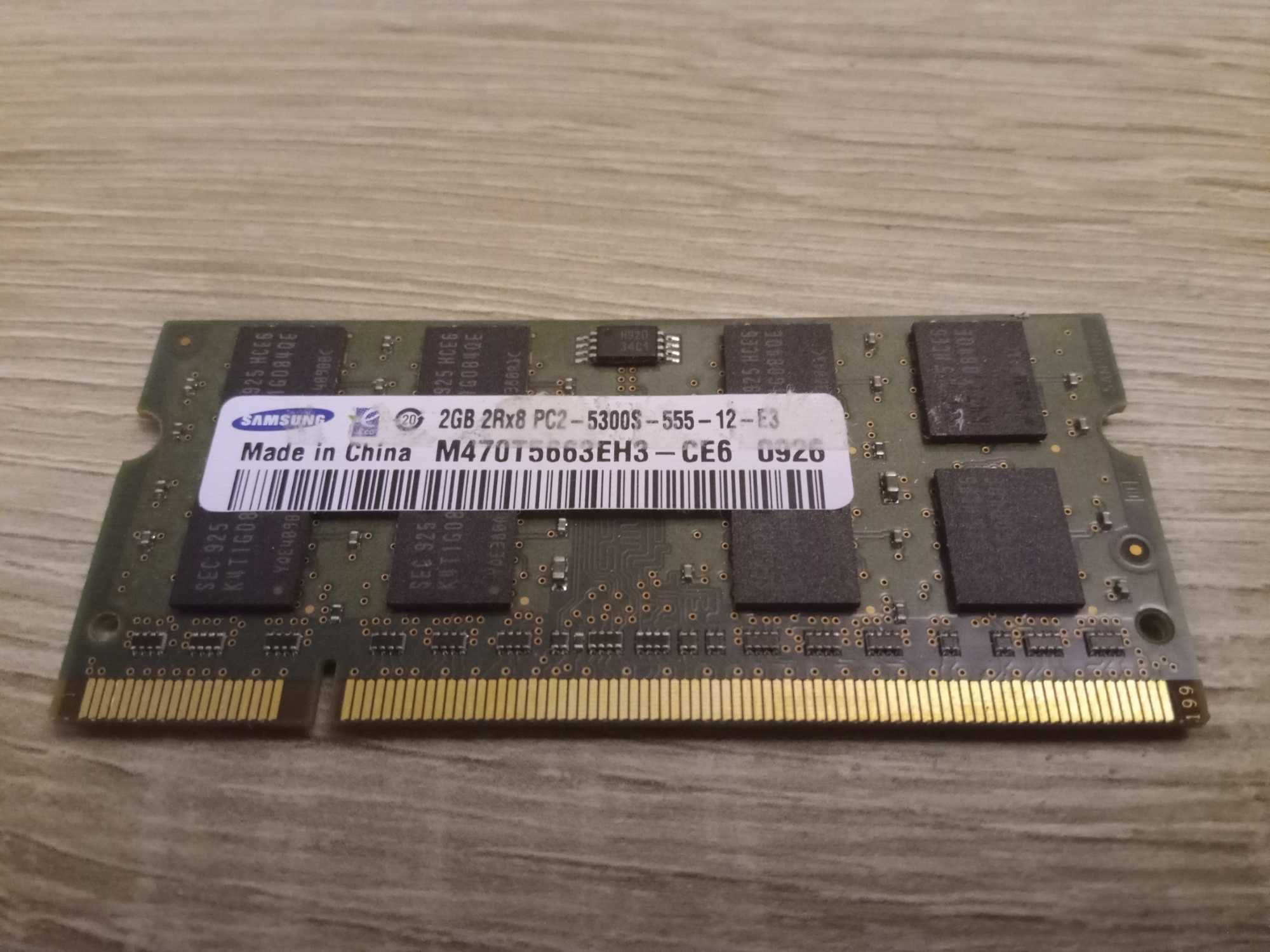 Память ДДР 1 DDR 2 So Dimm Notebook проц Core2 Duo Обмін