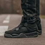 Мужские кроссовки Nike Air Jordan Retro 4 "Black Cat" Размеры 40-45