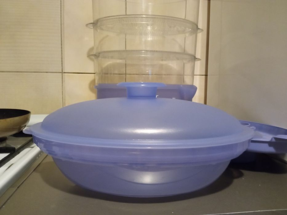 Urządzenie do gotowania na parze parowar Zelmer niebieski