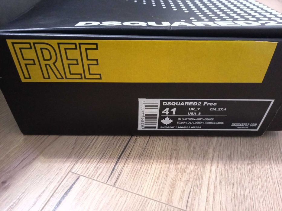 Buty męskie DSQUARED2 Free