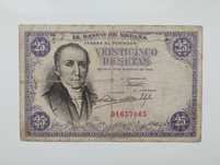 Banknot Hiszpania - 25 peset z 1946 r.