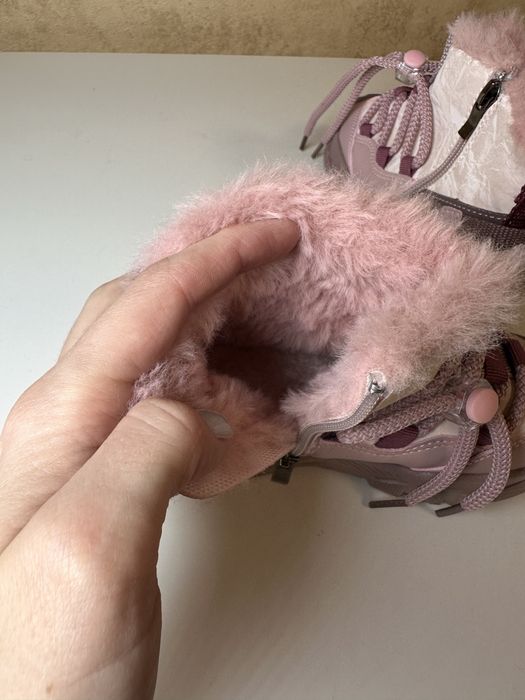 Чоботи зимові для дівчинки 29 розмір