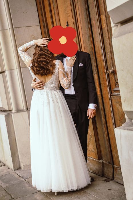 Suknia ślubna 38/40 ivory