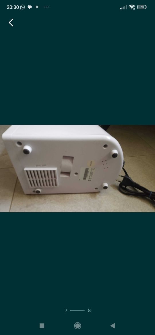 Nawilżacz powietrza ultradźwiękowy 
Topcom Humidifier 1850 z pilotem