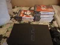 Playstation 2 com jogos
