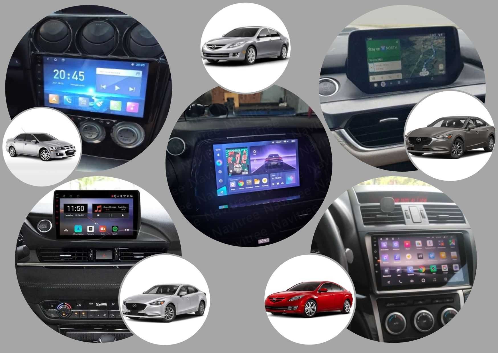 Штатні Магнітоли на різні моделі Mazda на Android 12+