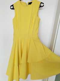 Mohito sukienka żółta 36