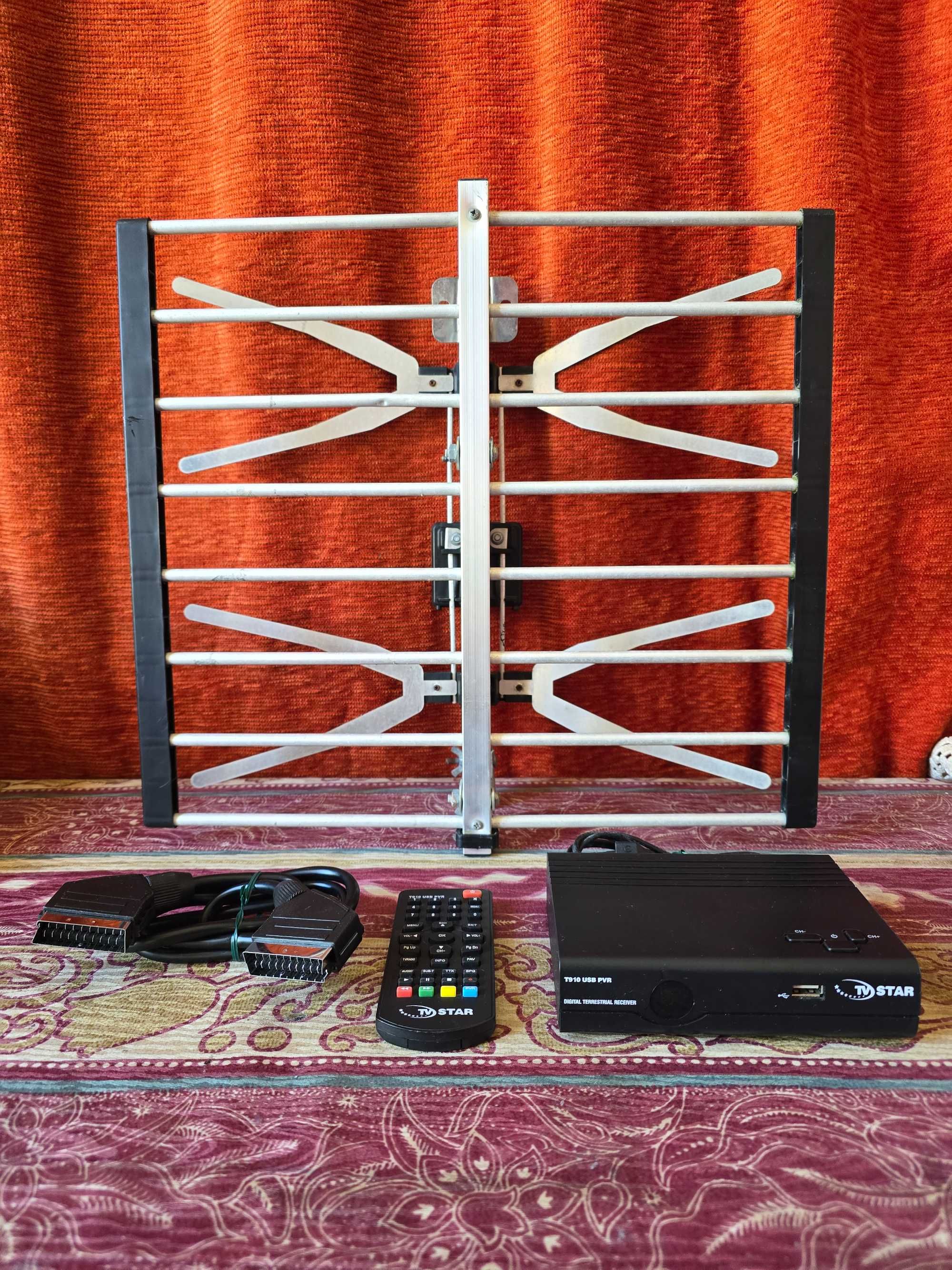 Aparelho Tdt Com Antena Digital