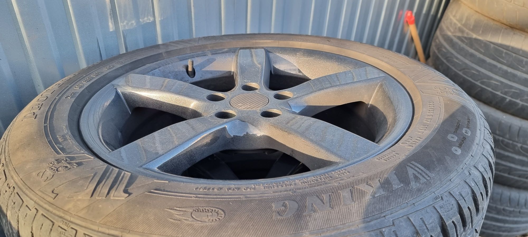 Sprzedam Felgi z Oponami Letnimi 5x112 Cały komplet 225/55R17