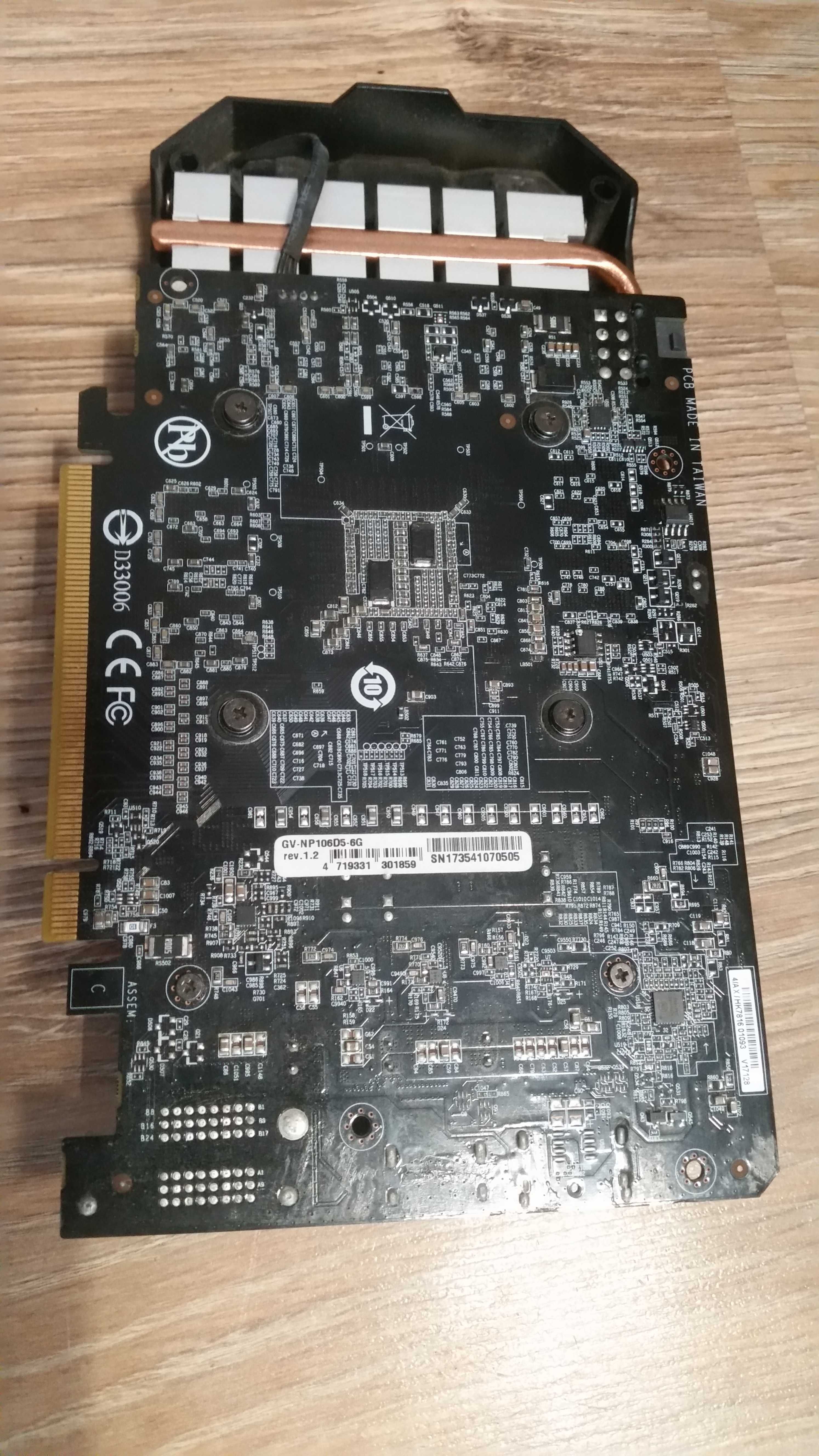 karta graficzna NVIDIA P106-100; 6G