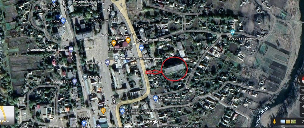 Продаж 5000 м2 житловий будинок Лисянка