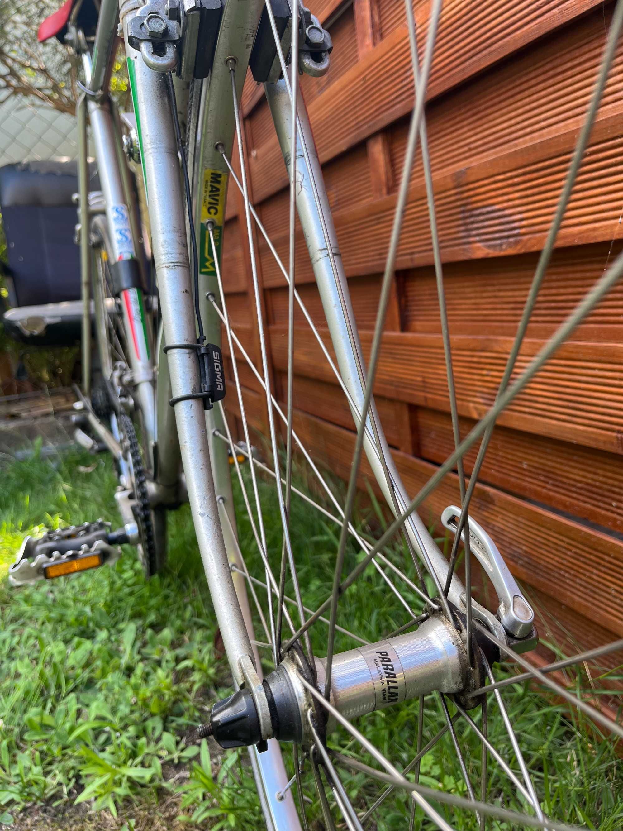 Rower kolarka Diamant miejska retro Mavic, selle italia, parallax