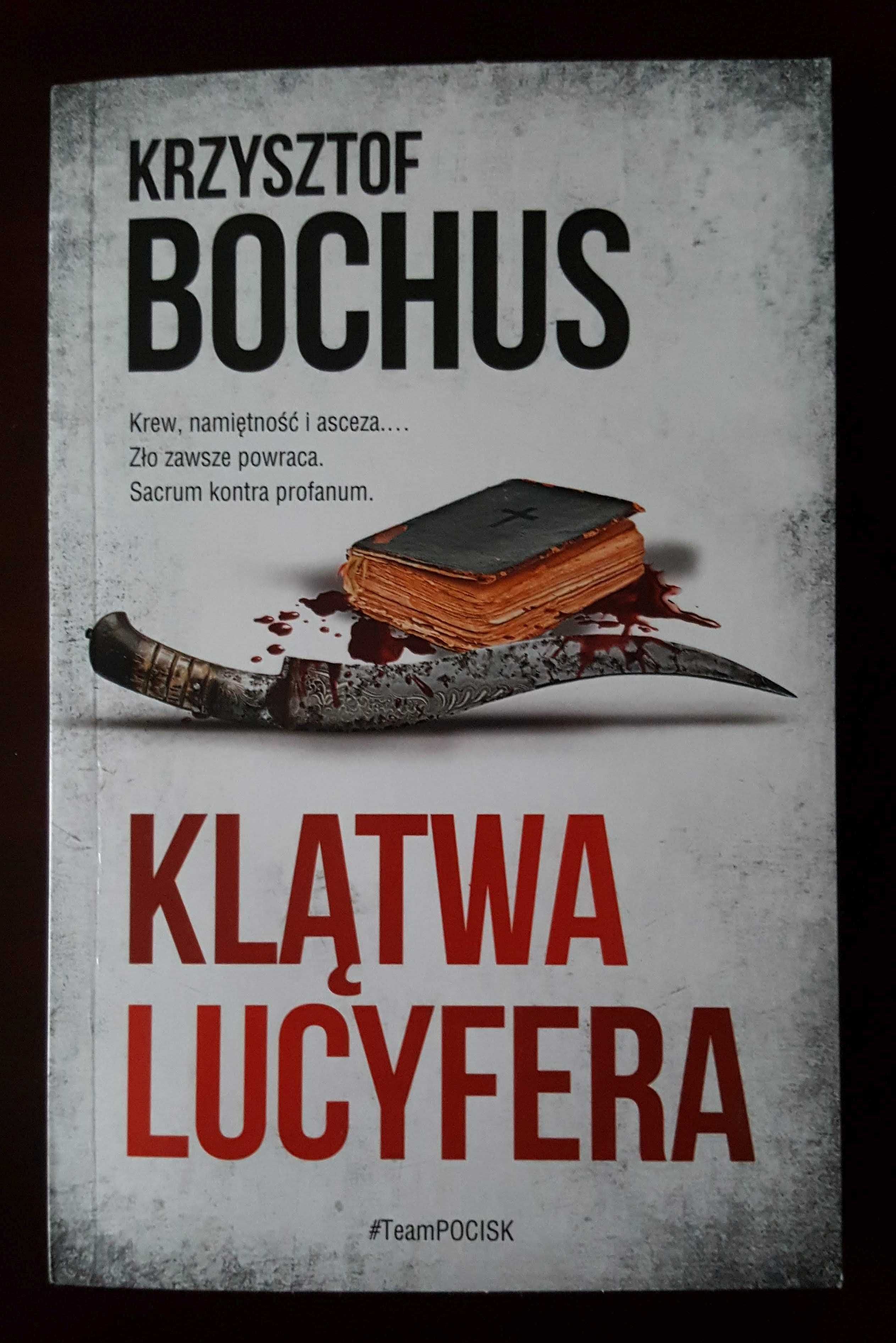 Kryminał  "Klątwa Lucyfera" - Krzysztof Bochus