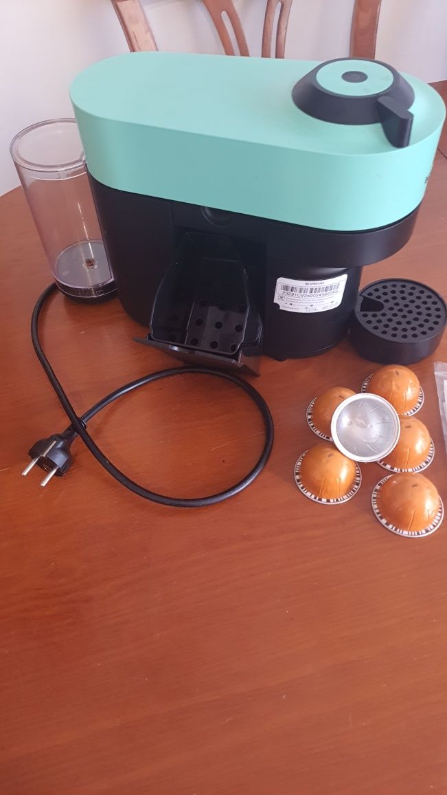 Máquina de Café KRUPS Nespresso Vertuo Pop XN9204 Menta