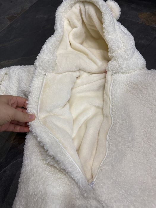 Зимовий дитячий комбінезон комбез баранчик унісекс