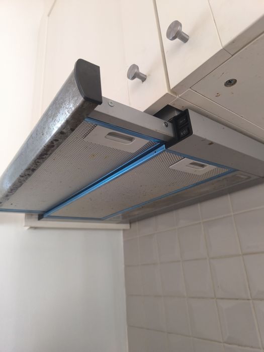 Fogão encastre + placa + exaustor