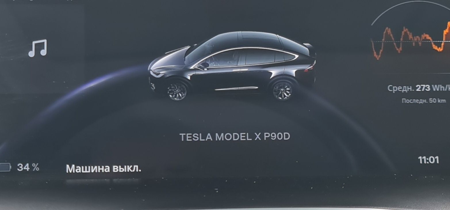 Tesla Х, 32000км, не бита