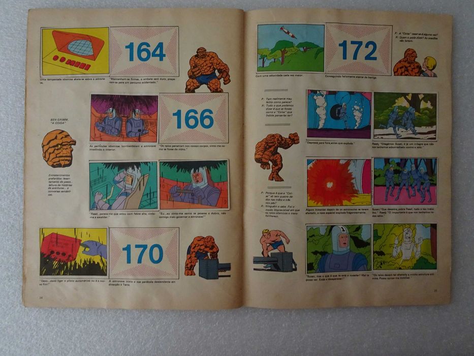 Caderneta cromos A Fabulosa O Homem Aranha Quatro Fantásticos (Falt 83