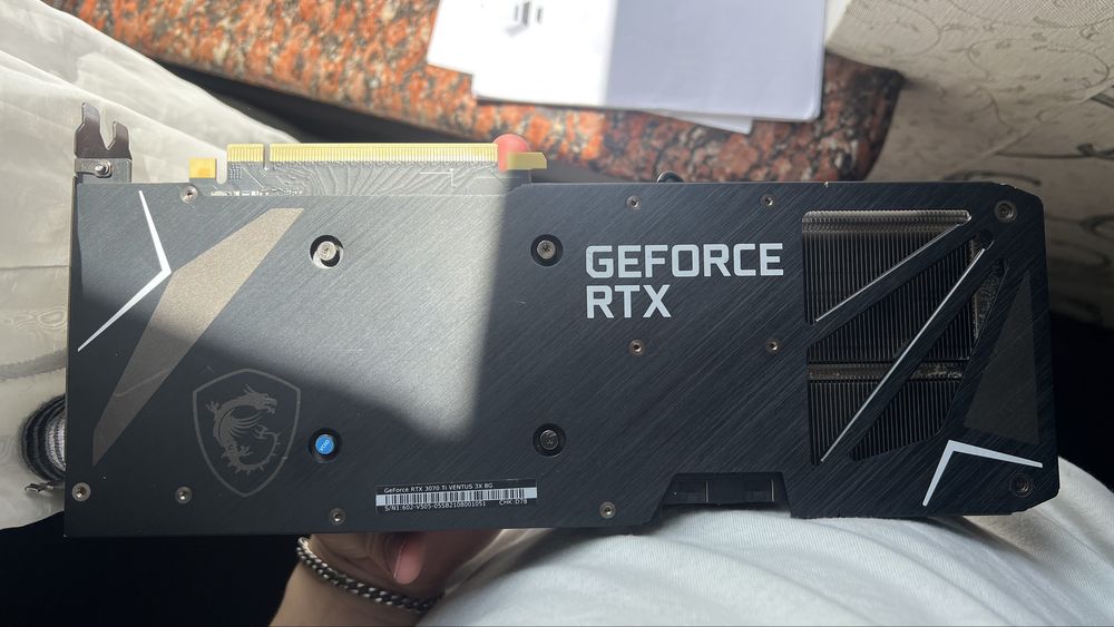 Видеокарта rtx 3070 ti