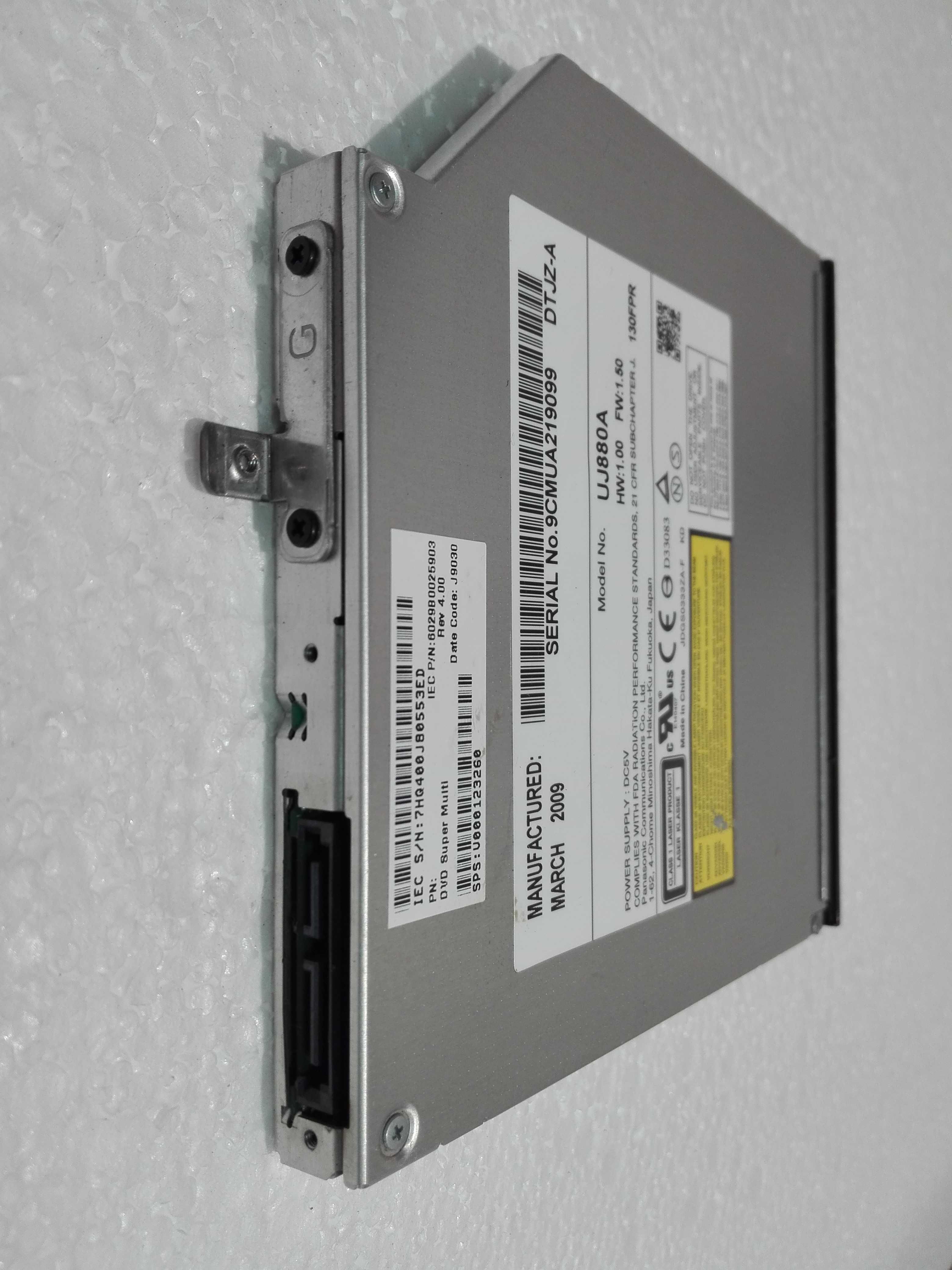 Leitor de dvd e cd para computador portátil